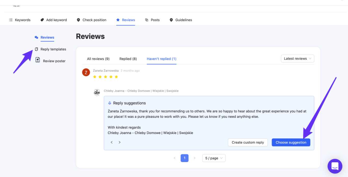 Google review manager software 